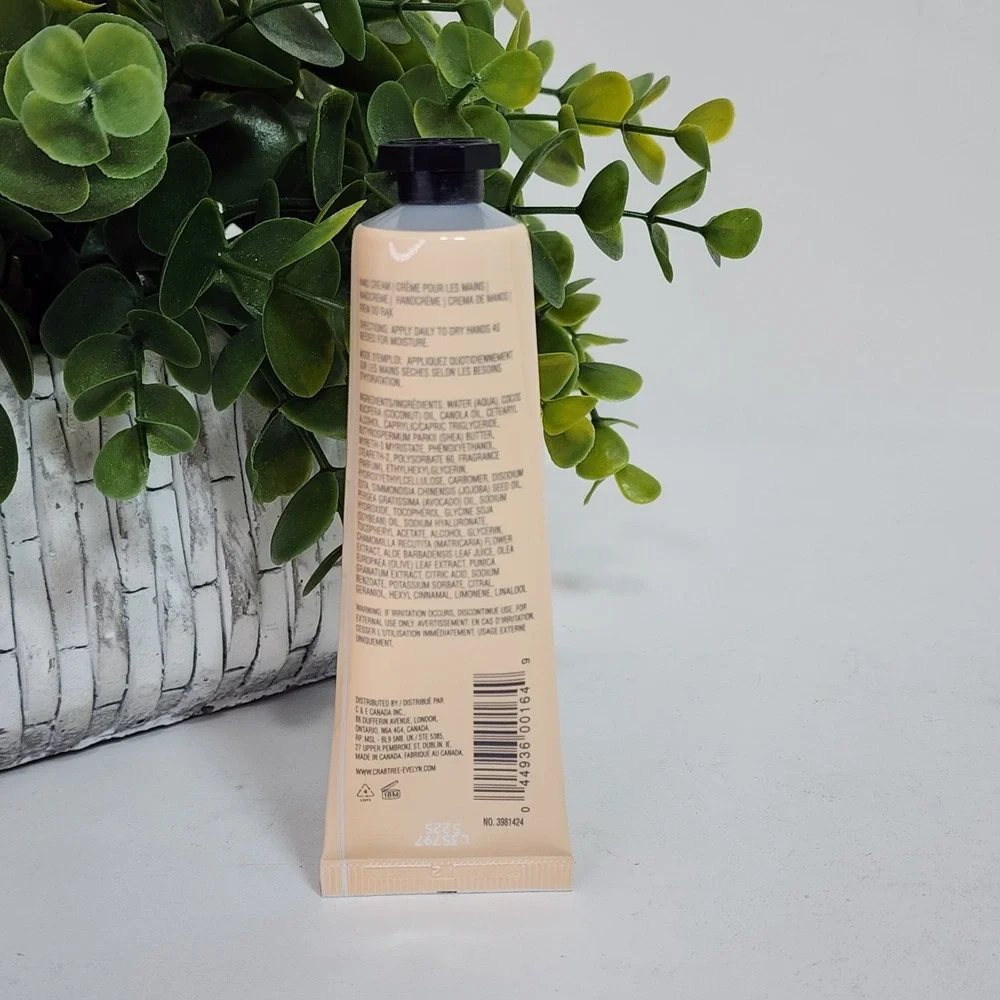 Crabtree & Evelyn Peach Hand Therapy Cream ~ 0.9 oz / 25 g